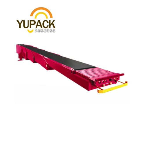 Foldable Truck Loading Unloading Flexible Belt Conveyor/Mobile Truck Loader with Ce Certification