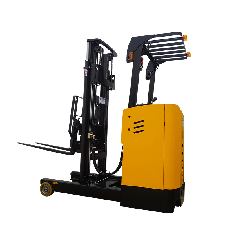 1t Stand up Hydraulic Forklift Electric Reach Stacker