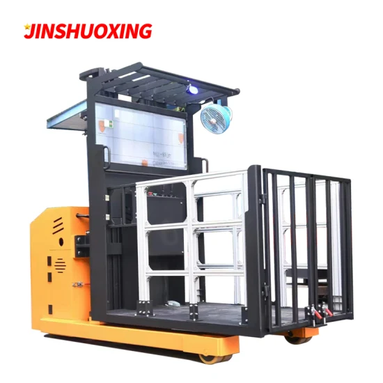 1 Ton 1.5 Ton AC Motor Electric Aerial Order Picker for Warehouse