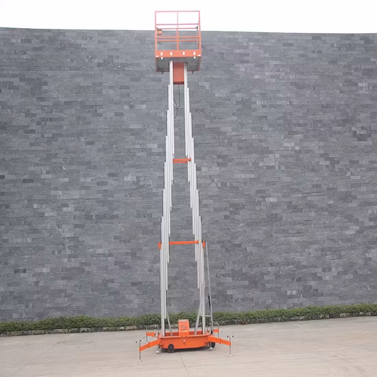 Niuli Aerial Work Table Electric Hydraulic Lift Aluminium Lifting Platform