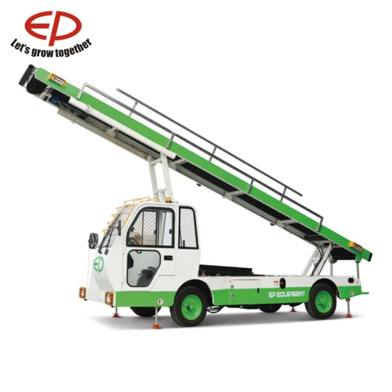 Aircraft Ground Support Equipment Airport Baggage Conveyor Belt Loader
