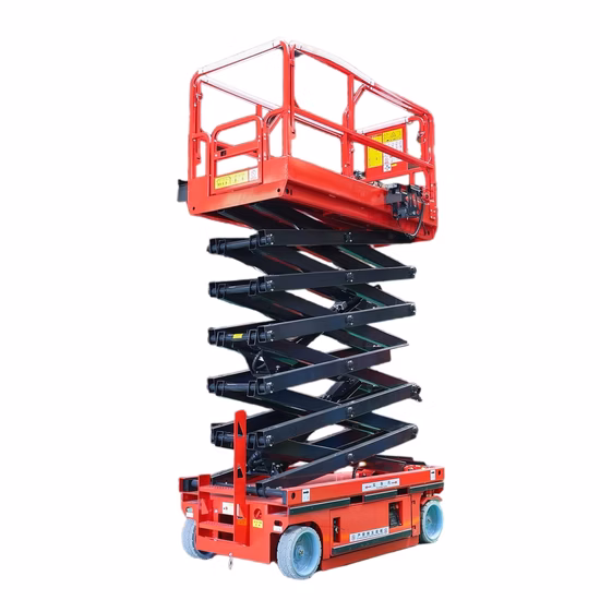 4m~16m Electric Hydraulic Aerial Work Scissor Lift Platform
