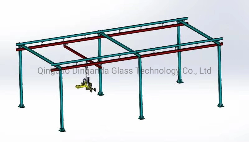 Dingnada Glass/ Glass Machine/ Glass Machinery/ Pneumatic Glass Lifter/Glass Lifting Equipment/ Glass Moving in Warehouse/ Glass Processing Machine/Glass