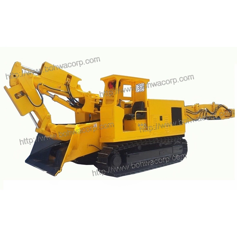 Rubber Belt Wheel Mucking Loader with Mucking Capacity 60&80m3/H