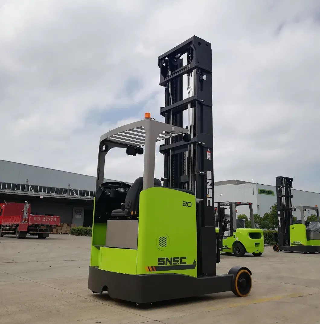 3-12 Lifting Height Electric Reach Truck 1600kg 2000kg with EPS Steering