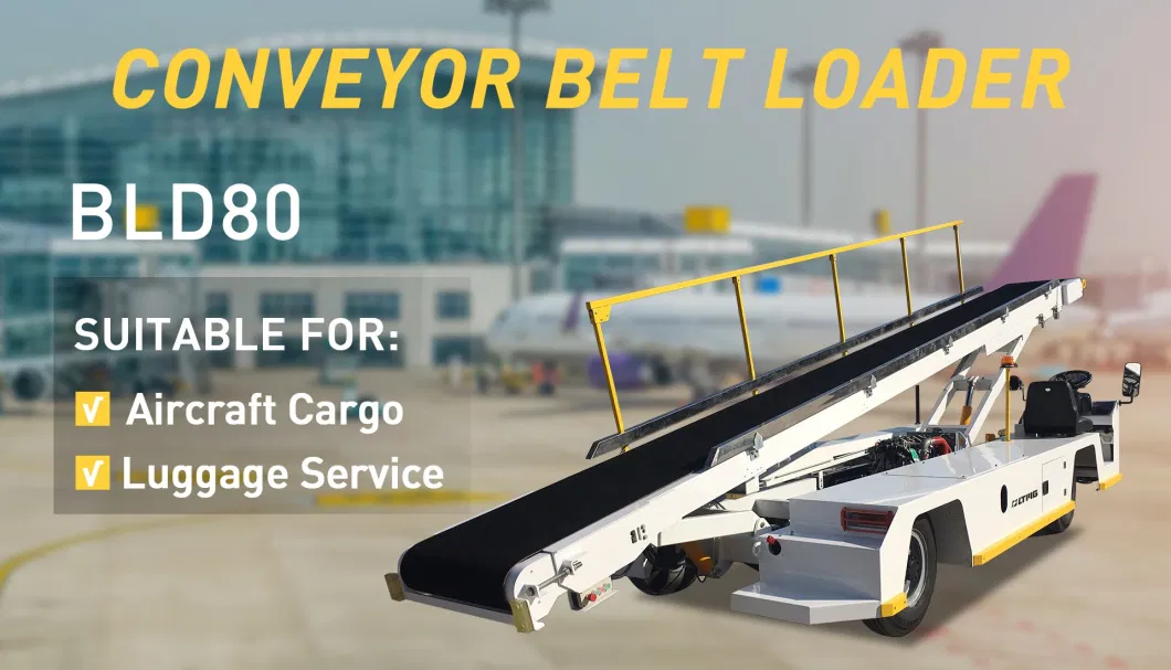 Aviation Airport Ground Support Equipment Self-Propelled Baggage Belt Loader