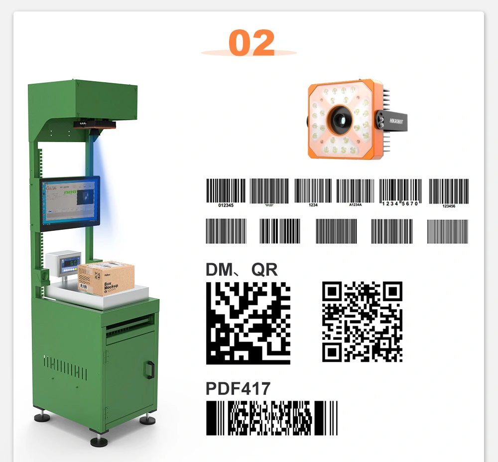 Gosunm Dws Parcel Sorting Machine Dimension Weight Scanning E-Commerce Warehouse Logistics Equipment Static Dws