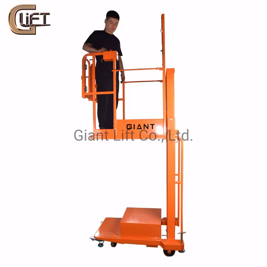Semi Electric Aerial Order Picker Low Profile Hydraulic Order Picker Cargo Lifting Work Positioner (SEP3)