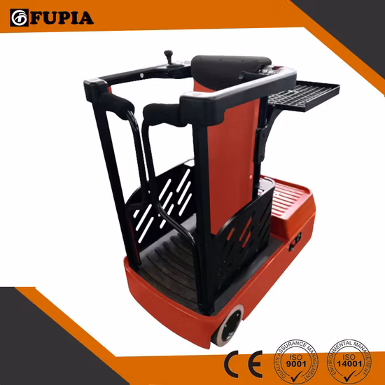 Warehouse Battery Ladder Platform Electric Order Picker
